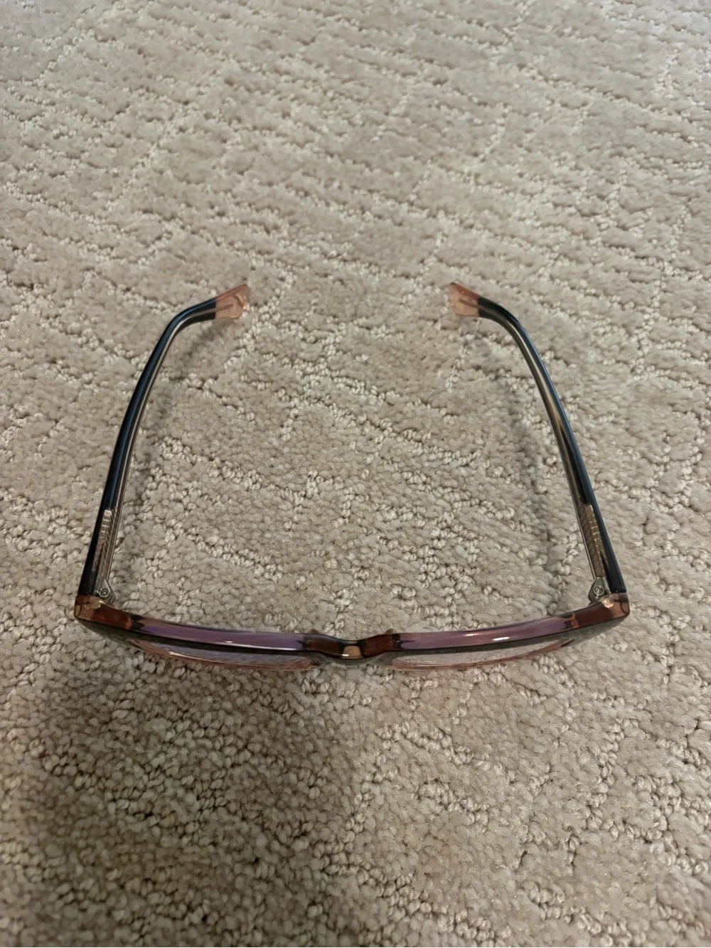 Two Tone Split Frame Glasses +1.5
